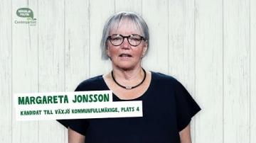 Val 2018 - Fem snabba frågor till Margareta Jonsson (C)