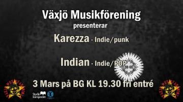 Konsert/BG Karezza och Indian
