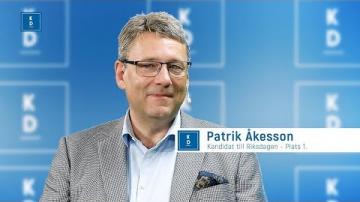 Val 2018 - Eva Johnsson intervjuar Patrik Åkesson (KD)