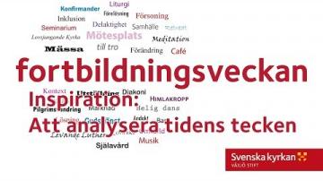 Fortbildningsveckan 2018 - Inspiration: Att analysera tidens tecken