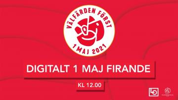 Digitalt 1 maj-firande med Socialdemokraterna