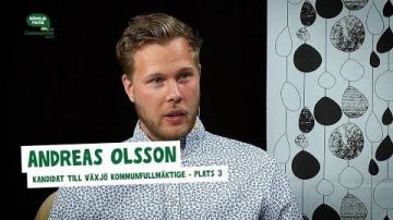Val 2018 - Intervju med Andreas Olsson (C)