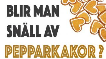 1. Blir man snäll av pepparkakor?  - LTH:s Julkalender 2016