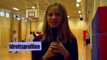 Reportage om idrottsprofilen